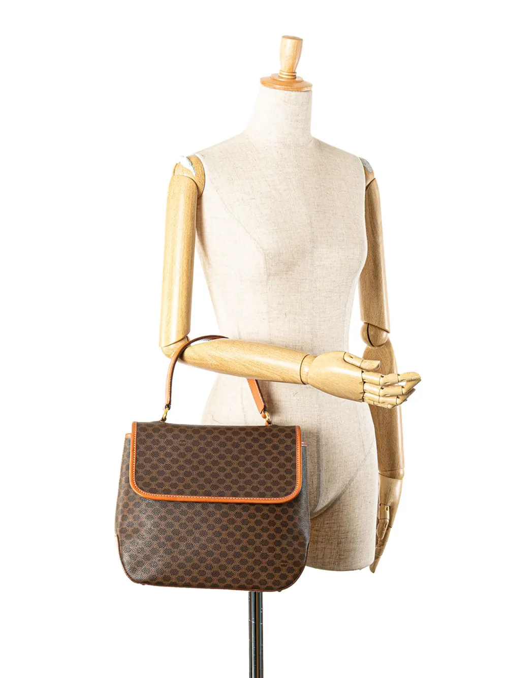 Céline Pre-Owned 1994 Macadam Coated Canvas satchel | Pre-Owned | Image 2