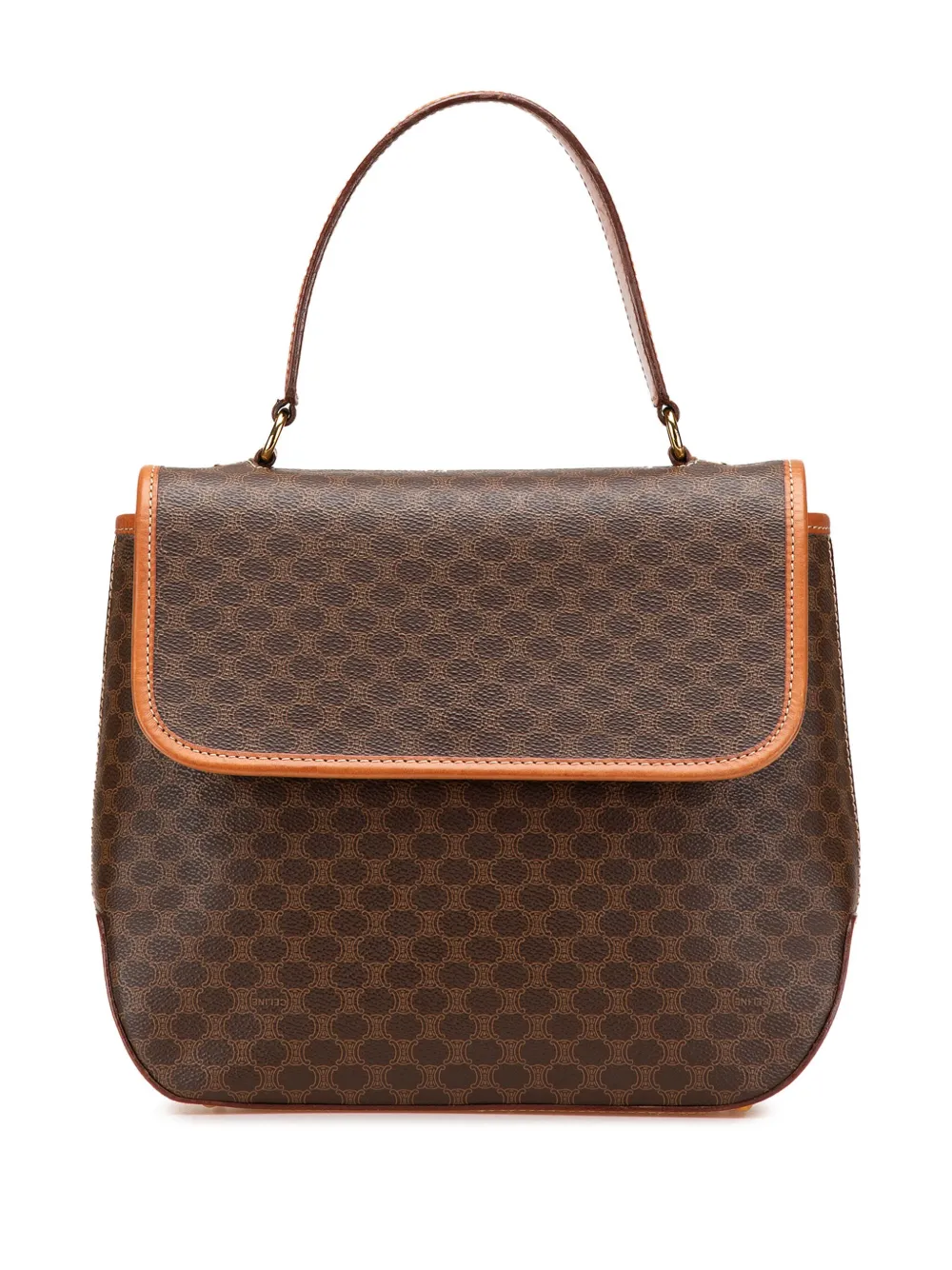 Céline Pre-Owned 1994 Macadam Coated Canvas satchel | Brown | Image 1