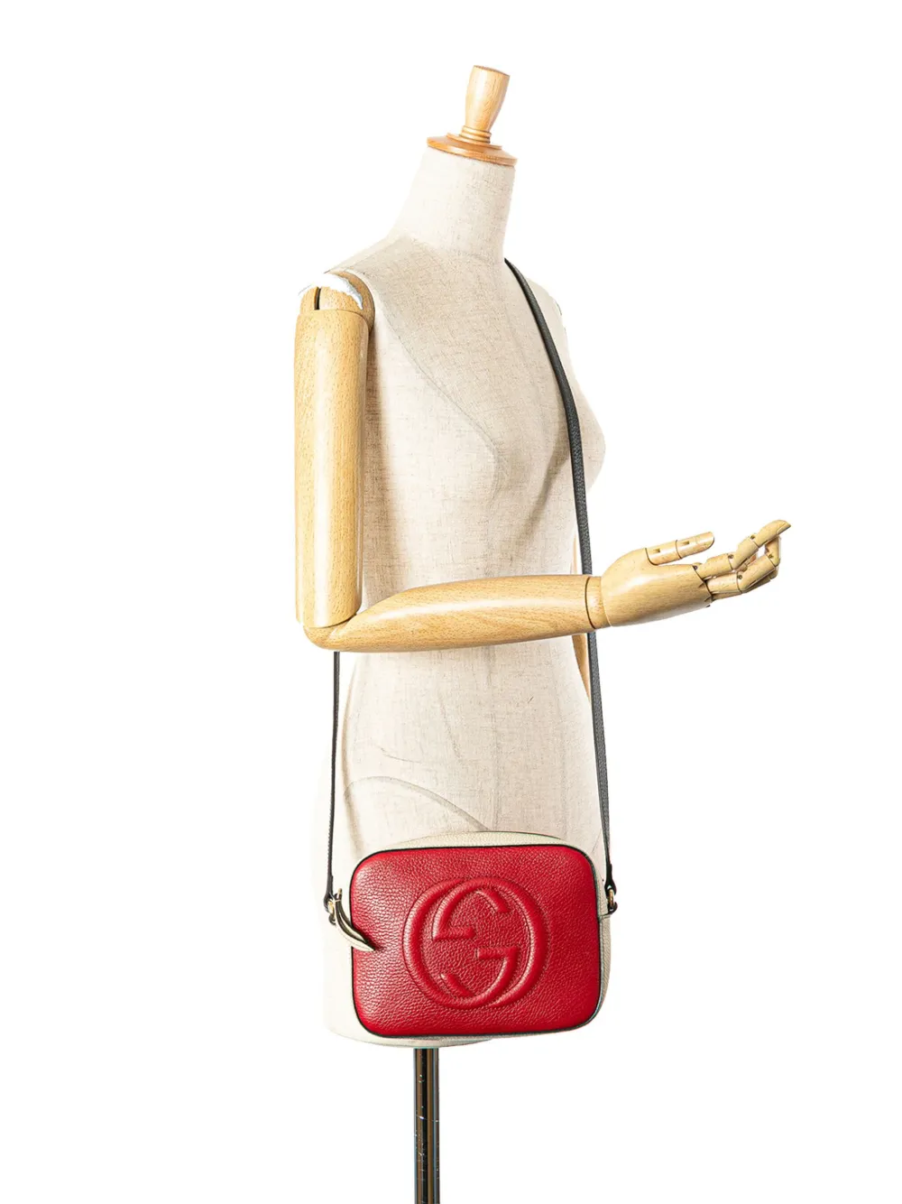 Gucci Pre-Owned 2000-2015 Small Tricolor Leather Soho Disco crossbody bag | Pre-Owned | Image 2