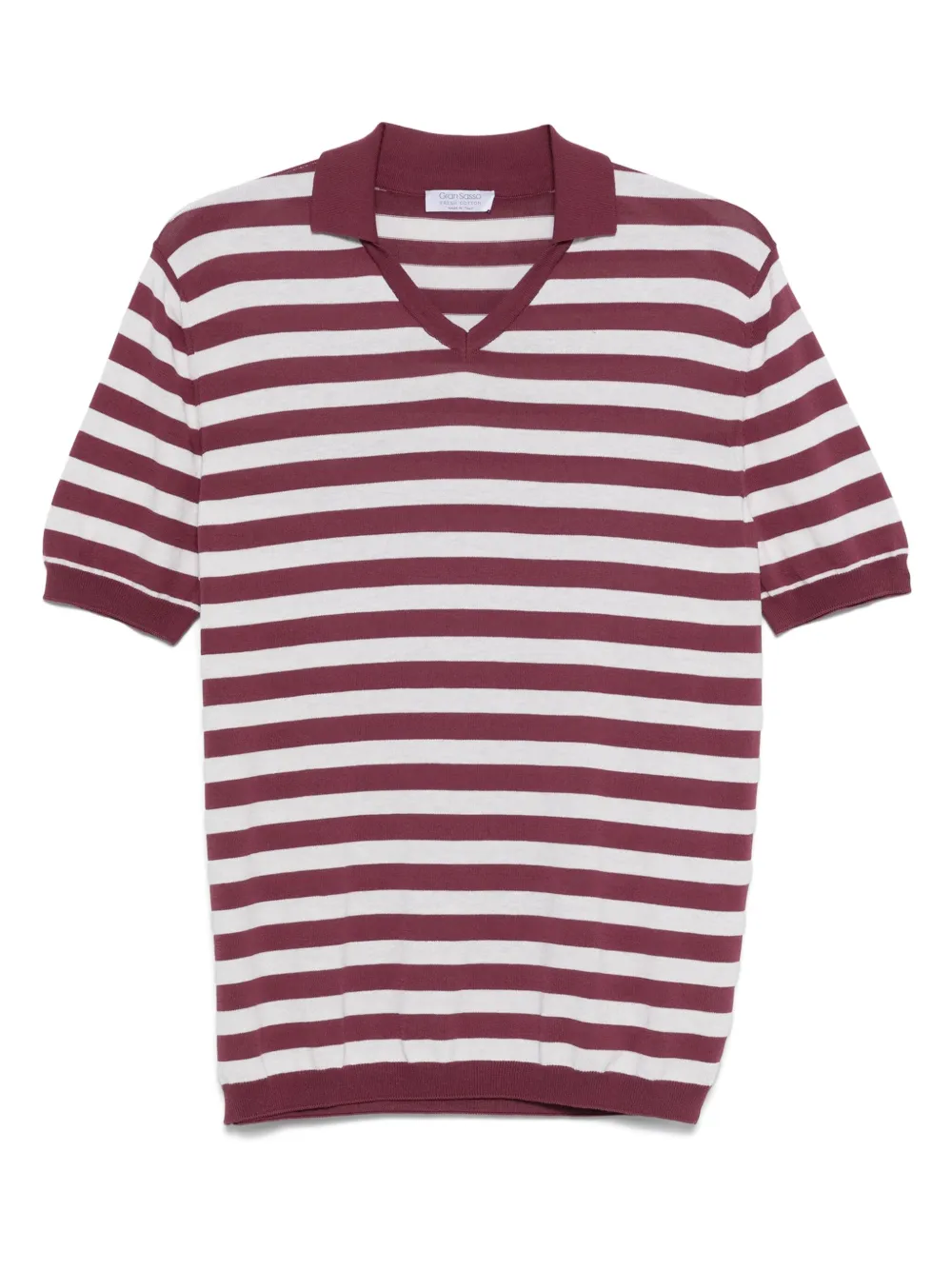 Gran Sasso camiseta a rayas | rojo | Image 1