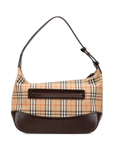 Burberry Pre-Owned شنطة كتف 'هايماركت تشيك' كانفا 2000-2017