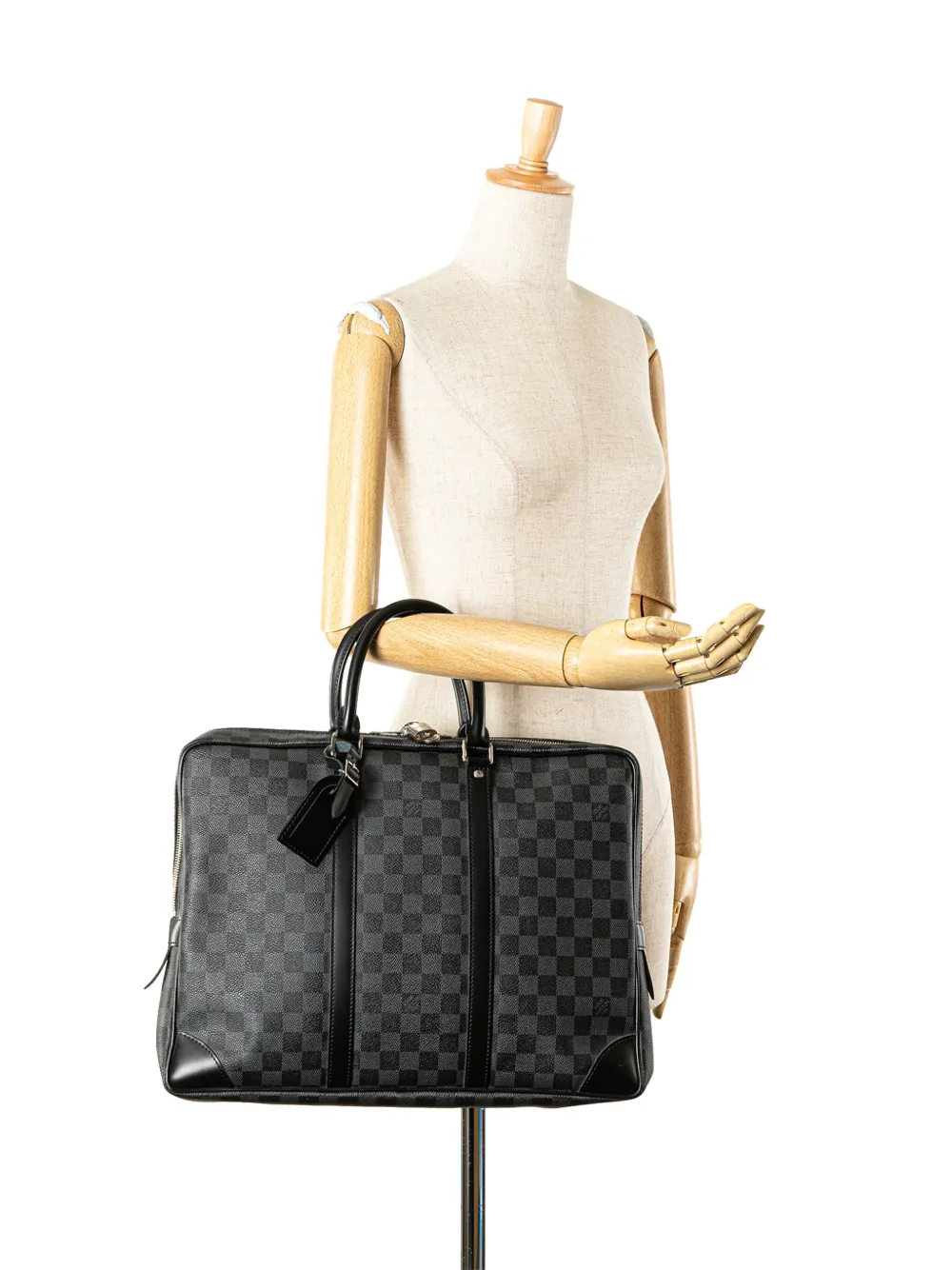 Louis Vuitton Pre-Owned 2011 Damier Graphite Porte Documents Voyage PM business bag | Pre-Owned | Image 2