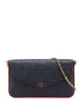 Louis Vuitton Pre-Owned 2021-2025 Monogram Empreinte Pochette Felicie crossbody bag - Blue