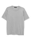 Gran Sasso short-sleeves silk T-shirt - Grey