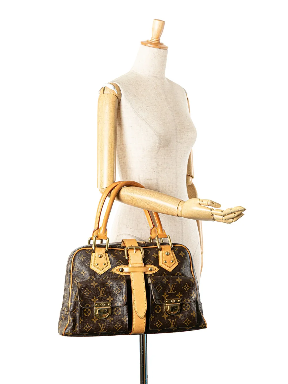 Louis Vuitton Pre-Owned 2005 Monogram Manhattan GM handbag | Pre-Owned | Image 2