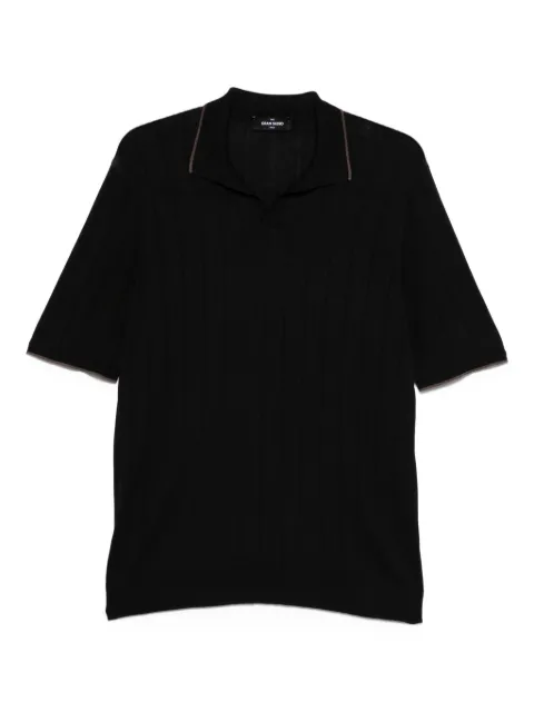 Gran Sasso ribbed polo T-shirt