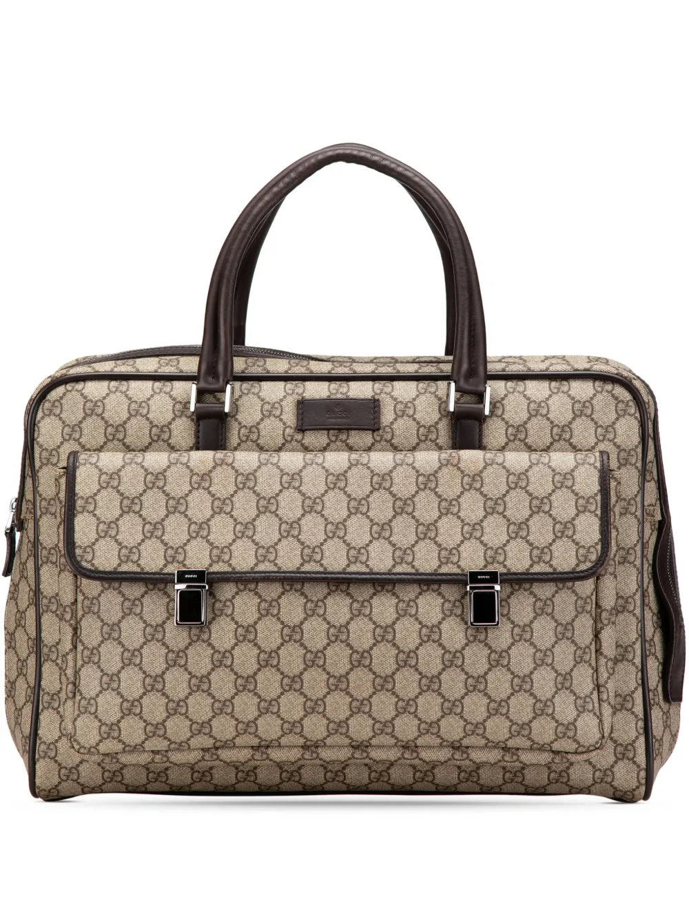 Gucci Pre-Owned 2000-2015 GG Supreme business bag | Brown | Image 1