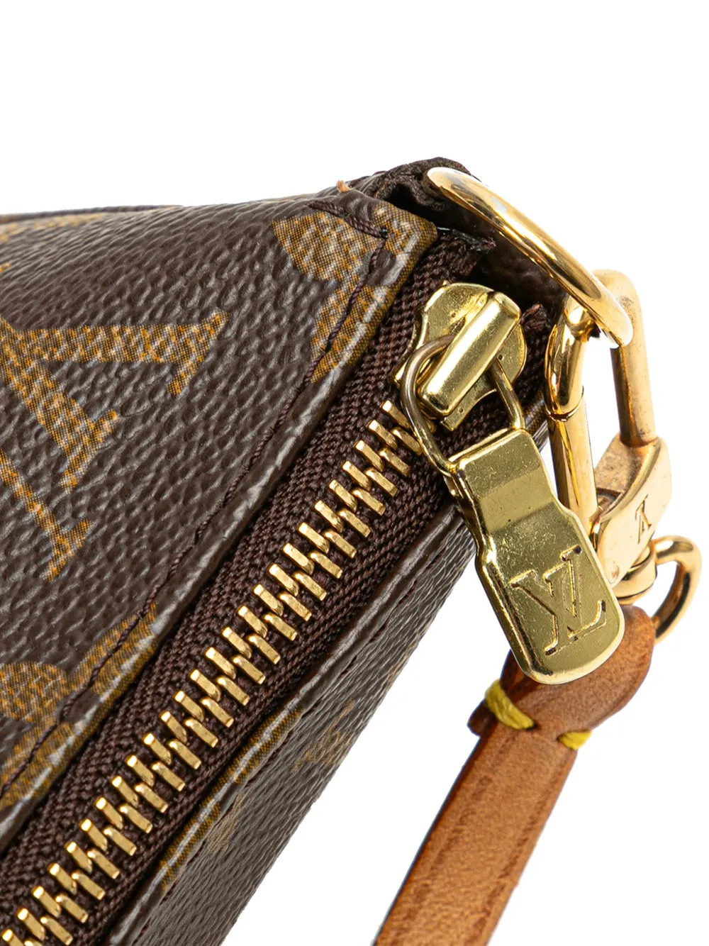 Pre-owned Louis Vuitton 2004 Monogram Pochette Accessoires Shoulder Bag