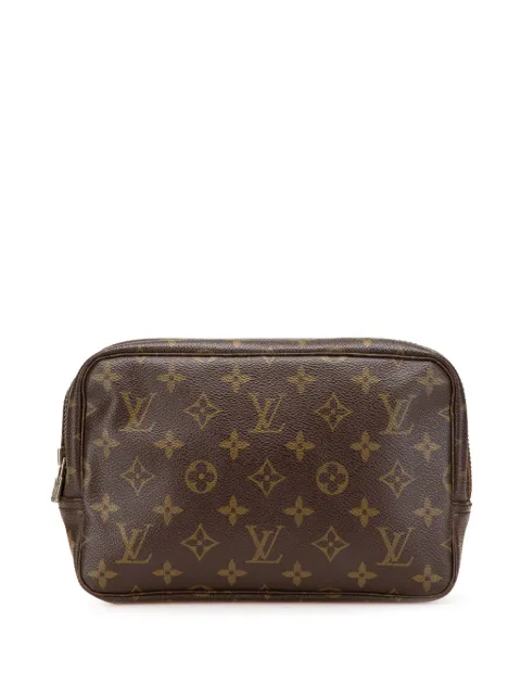 Louis Vuitton Pre-Owned شنطة كلاتش 'تروس تواليت 23' بمونوغرام 1980-2006