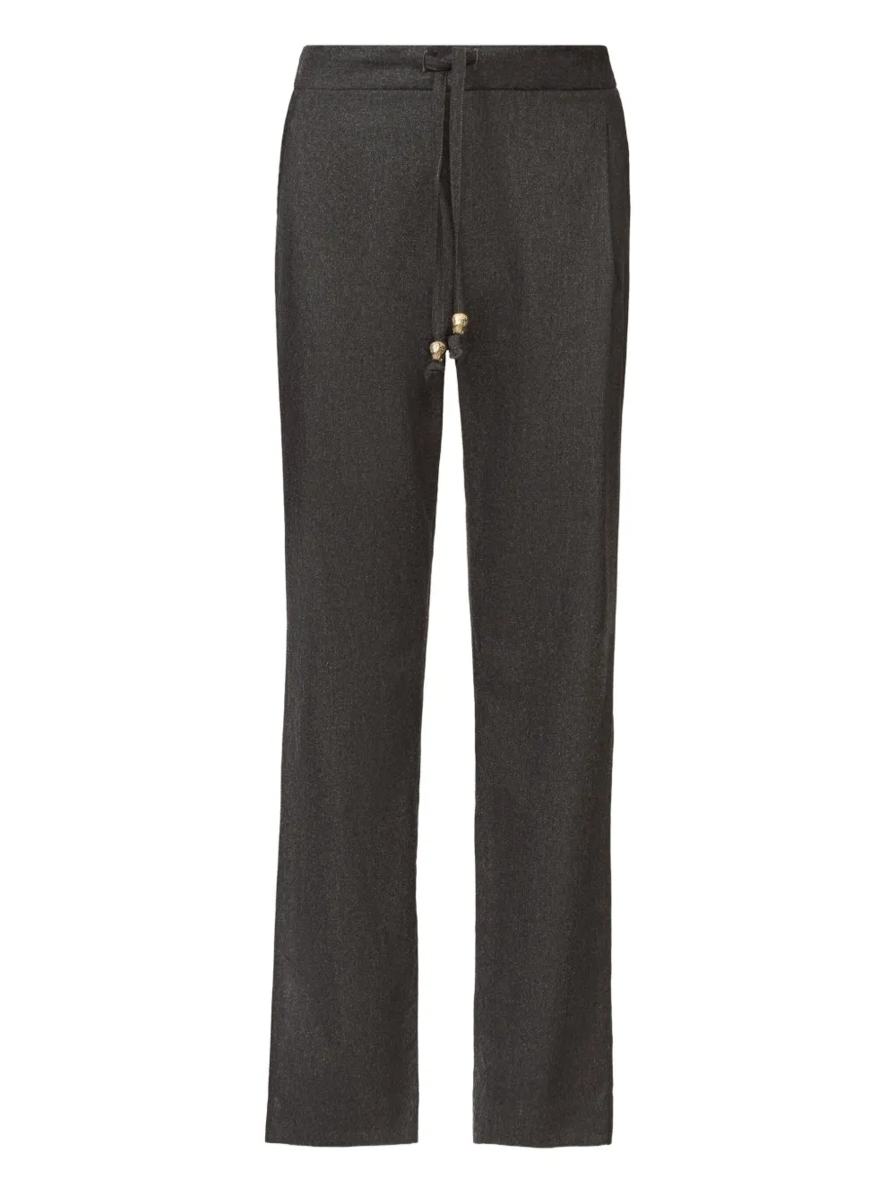 Fabiana Filippi drawstring-fastening wool-blend pants | Grey | Image 1