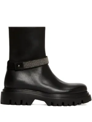 Balenciaga Steroid アンクルブーツ | ブラック | FARFETCH JP