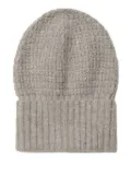 Fabiana Filippi sequin-embellished ribbed beanie - Grey