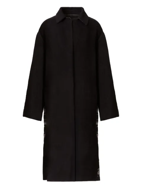 Fabiana Filippi textured panelled coat