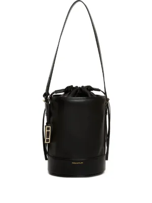 TOM FORD ロゴプレート バケットバッグ | ブラック | FARFETCH JP