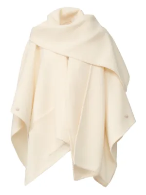 スカーフ FABIANA FILIPPI Wool fringed cape Checked Wool Cape by Fabiana Filippi | Andrews