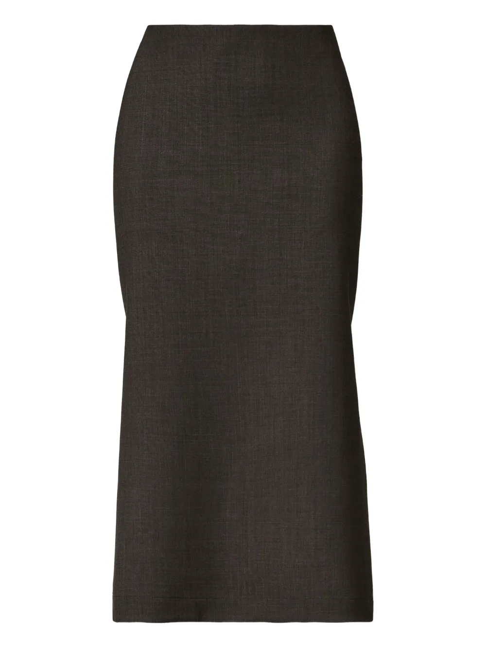 Fabiana Filippi Panelled Flared Midi Skirt In Black