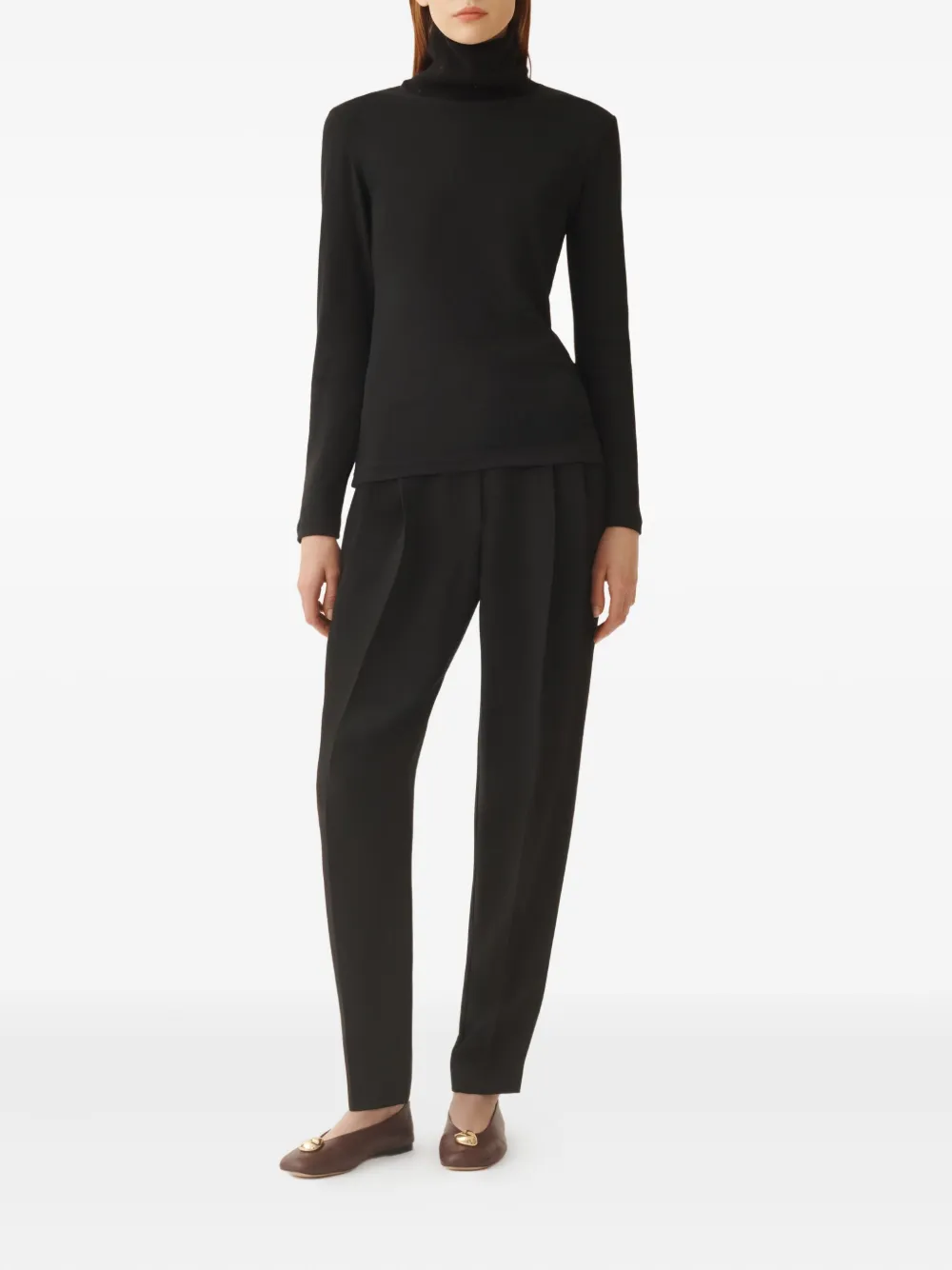 Fabiana Filippi Top verfraaid met pailletten Zwart