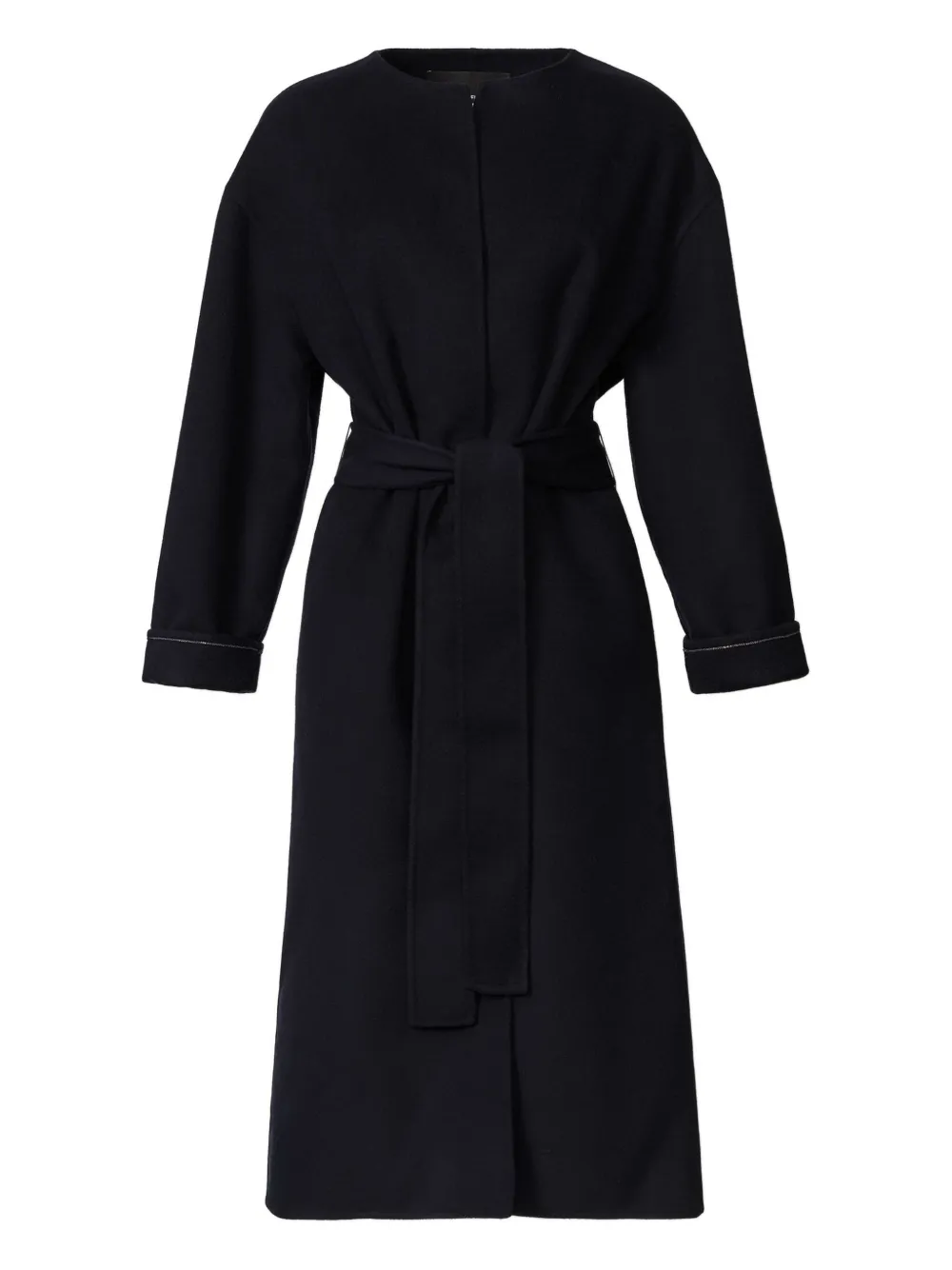 Fabiana Filippi belted wool coat | Blue | Image 1