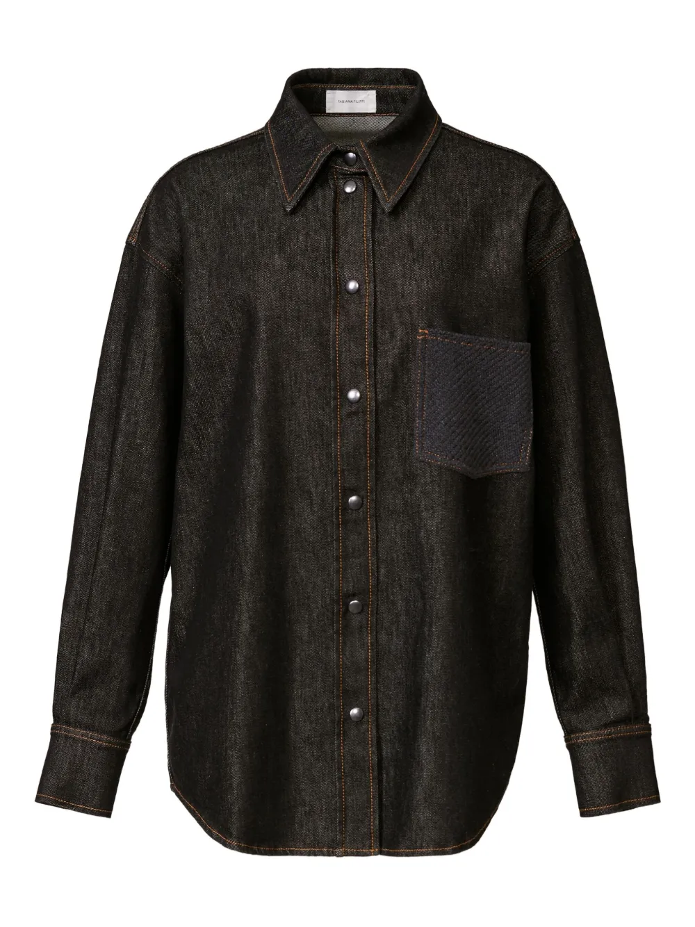 Fabiana Filippi denim shirt | Grey | Image 1