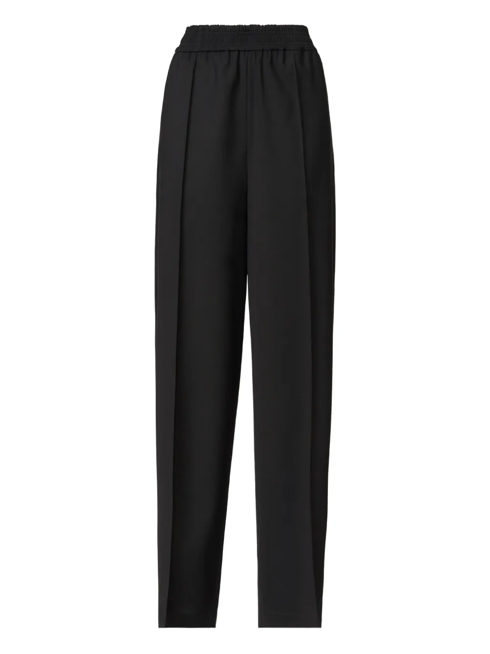 Fabiana Filippi Broek met elastische tailleband Zwart