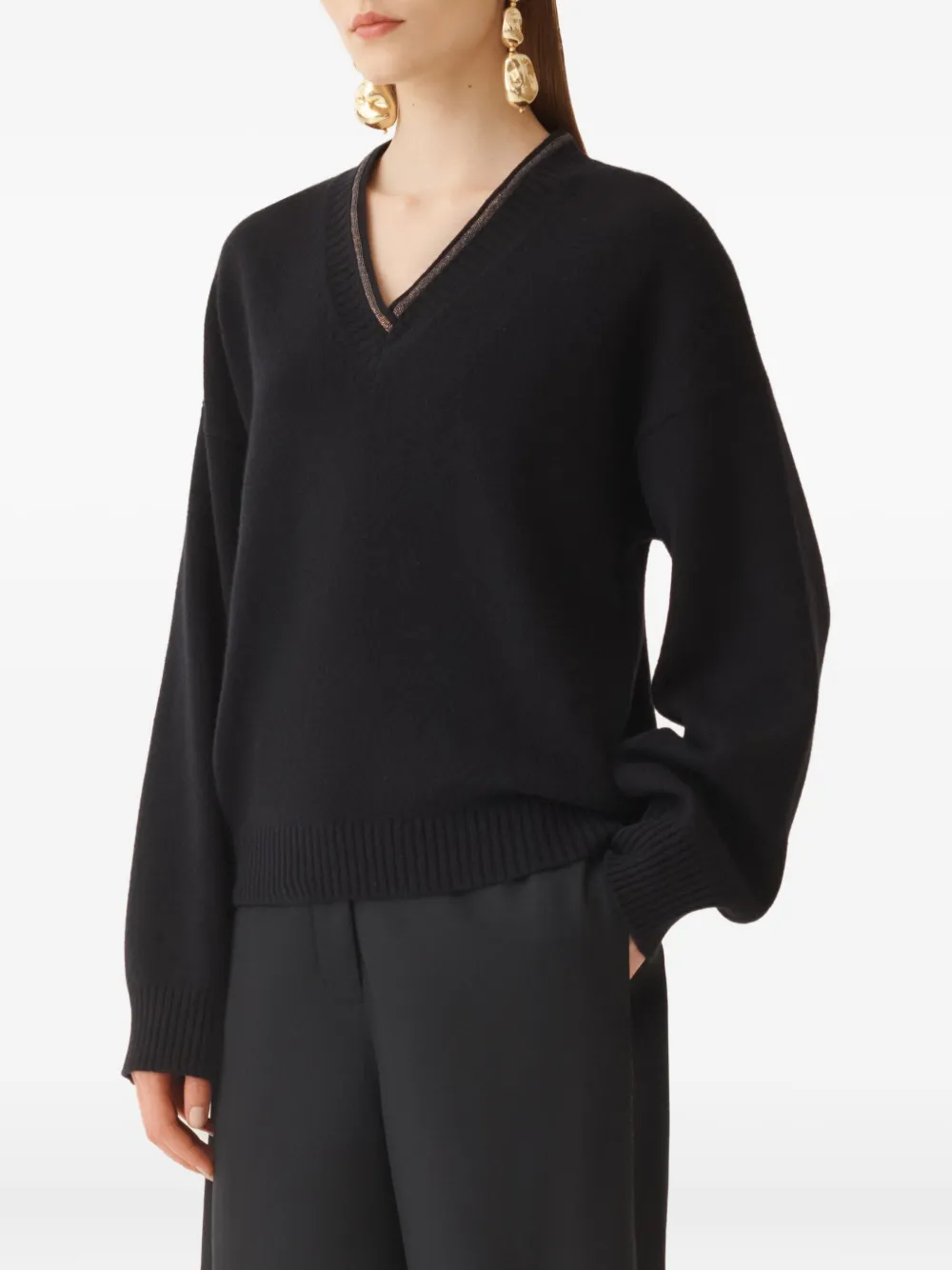 Fabiana Filippi Trui met pailletten Blauw