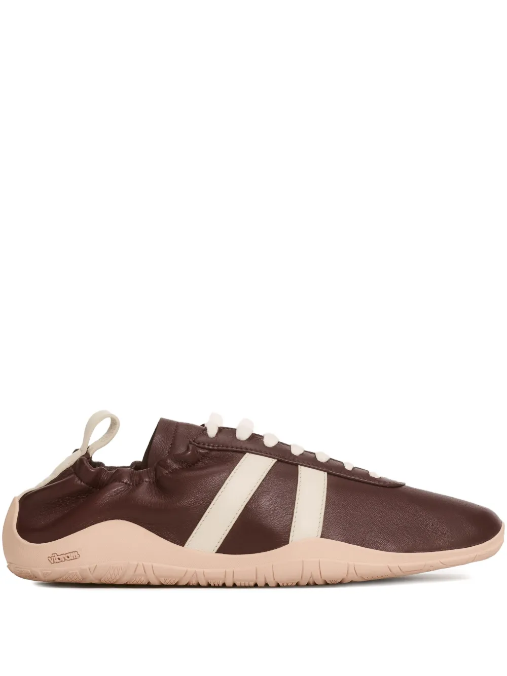 Fabiana Filippi lace-up sneakers Brown
