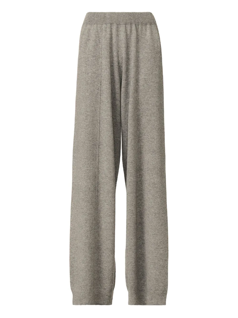 Fabiana Filippi Platinum kasjmier broek met wijde pijpen Grijs