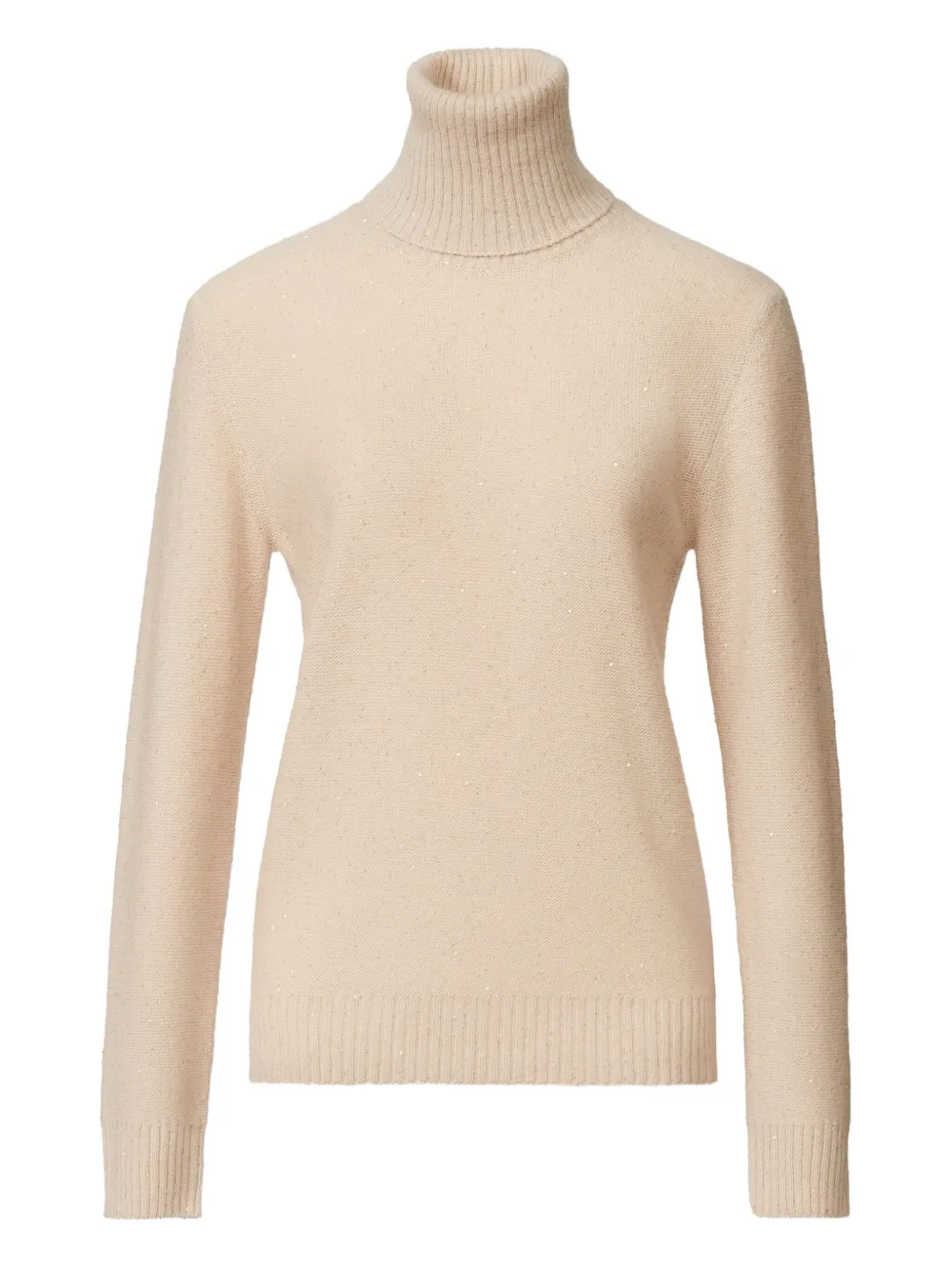 Fabiana Filippi Coltrui verfraaid met pailletten Beige