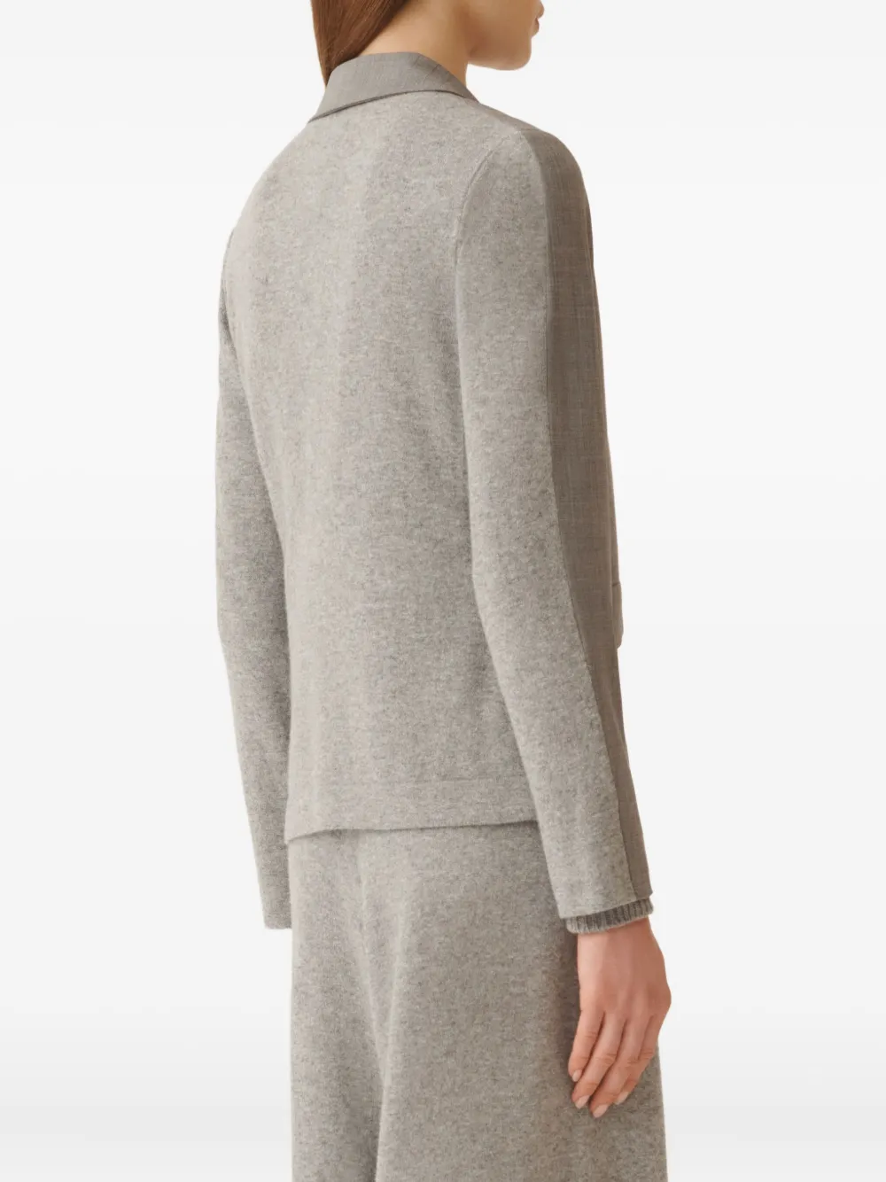 Fabiana Filippi Blazer met zakdetail Grijs