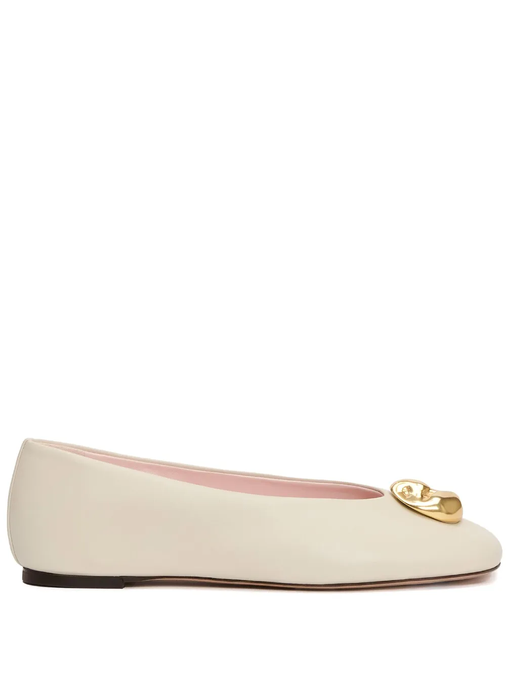 Fabiana Filippi Nappa Leather Ballet Flats