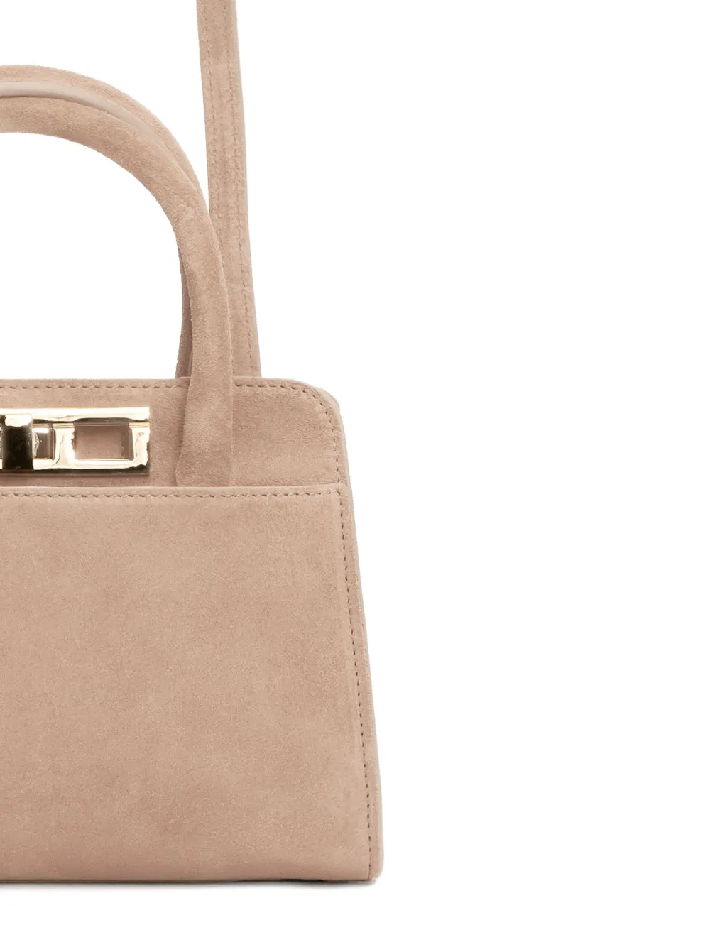 Fabiana Filippi Kleine shopper met handvat Roze
