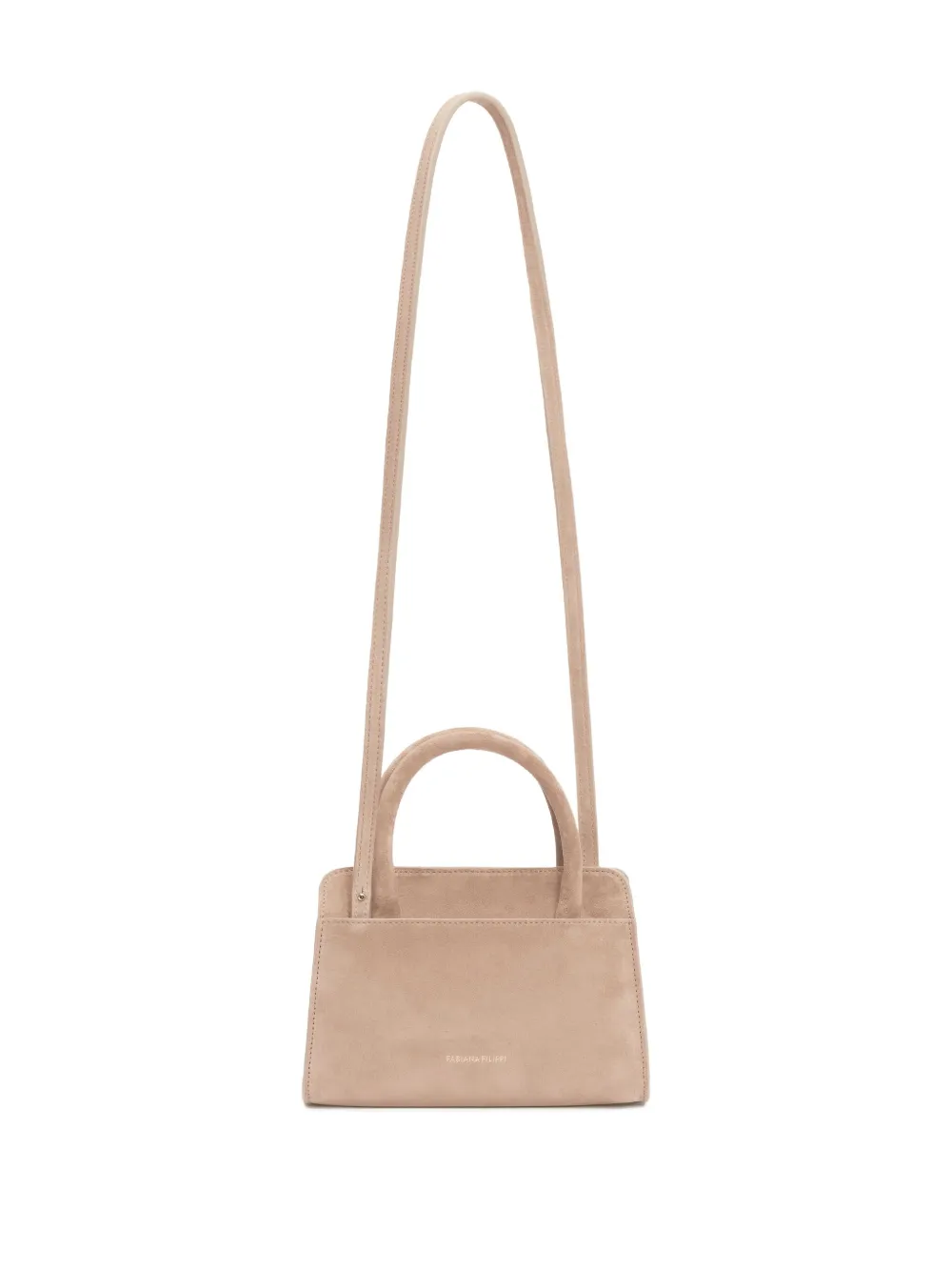 Fabiana Filippi Kleine shopper met handvat Roze