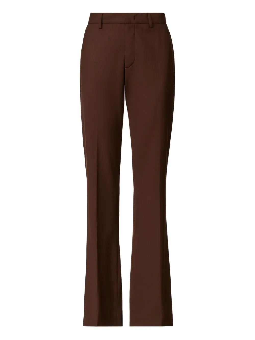 Fabiana Filippi welt-pocket zip trousers Bruin