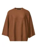 Fabiana Filippi sequin-embellished sweater - Brown