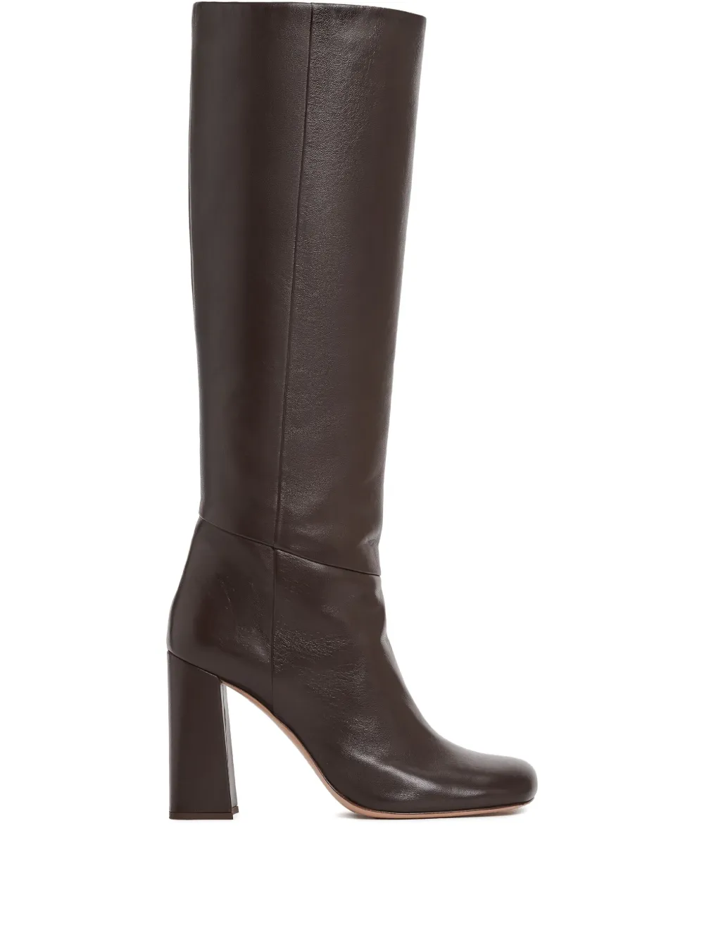 Fabiana Filippi leather knee-high boots Brown
