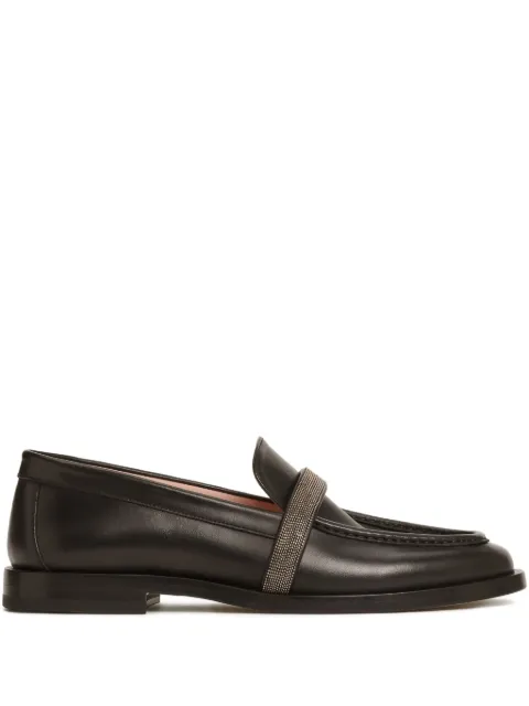 Fabiana Filippi chain-embellished loafers