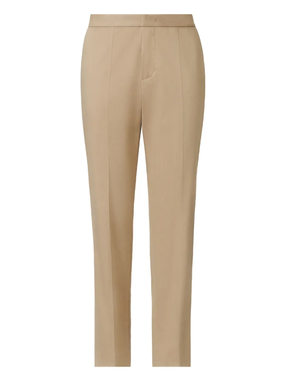 Fabiana Filippi Montefalco katoenen straight broek met rits Beige