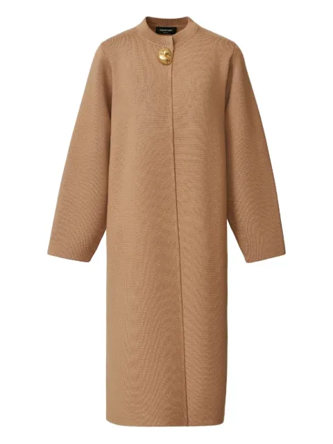 Fabiana Filippi button-detail knitted coat