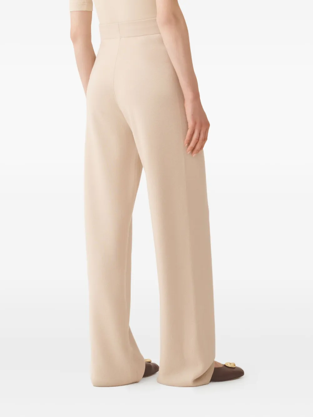 Fabiana Filippi Broek van merinowol Roze