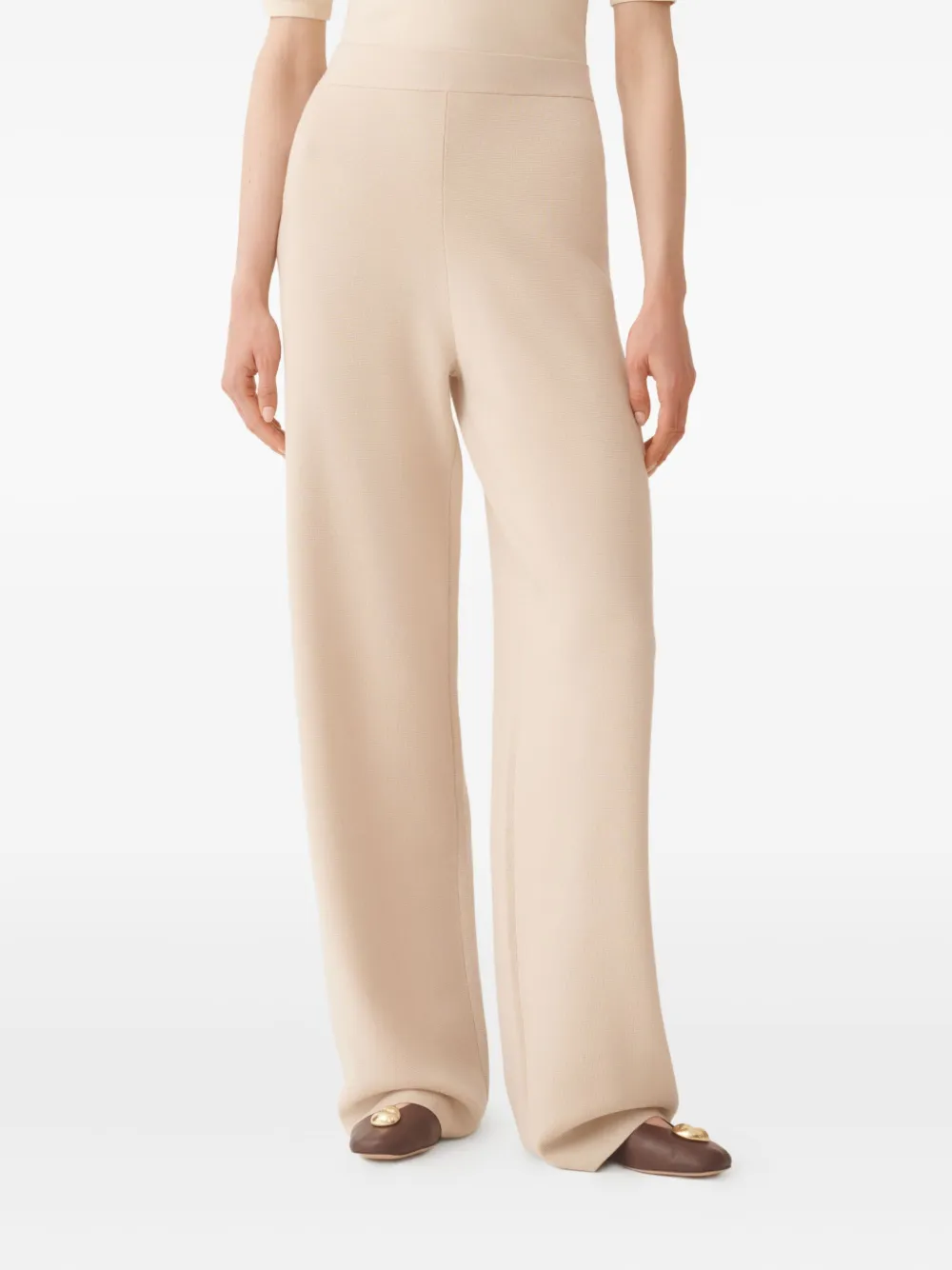 Fabiana Filippi Broek van merinowol Roze