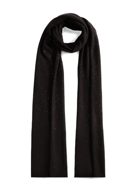Fabiana Filippi sequin-embellished ribbed scarf