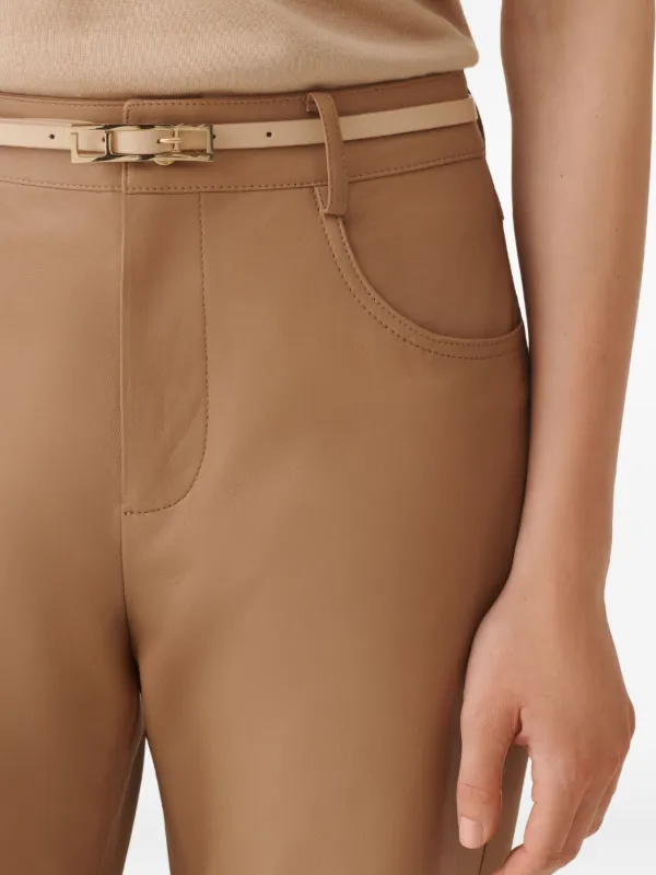 Fabiana Filippi スクエアバックル ベルト | ニュートラル | FARFETCH JP