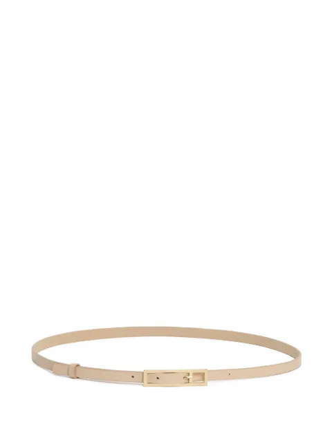 Fabiana Filippi leather rectangle-buckle belt