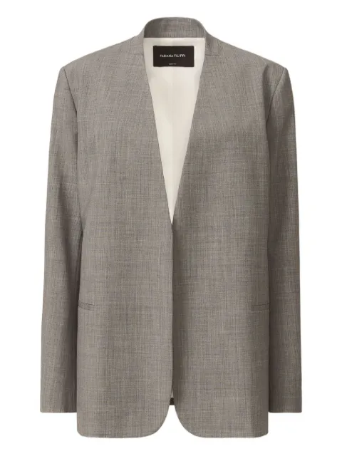 Fabiana Filippi V-neckline belted jacket