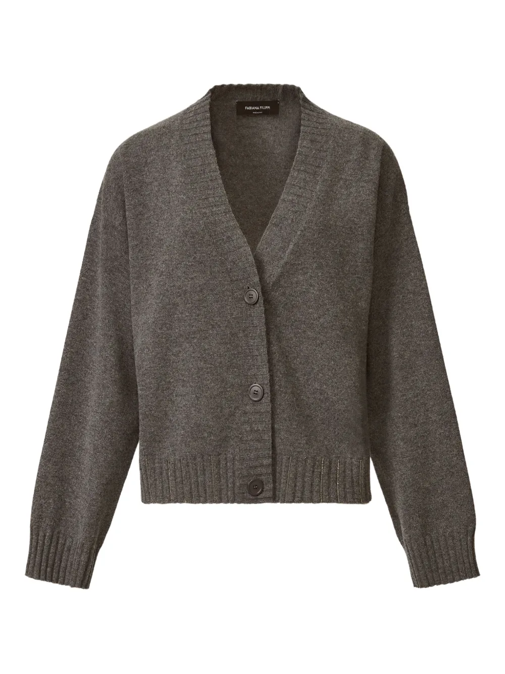 Fabiana Filippi Kasjmier vest Grijs