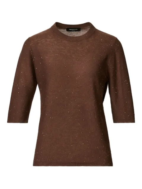 Fabiana Filippi Kurzärmeliger Pullover