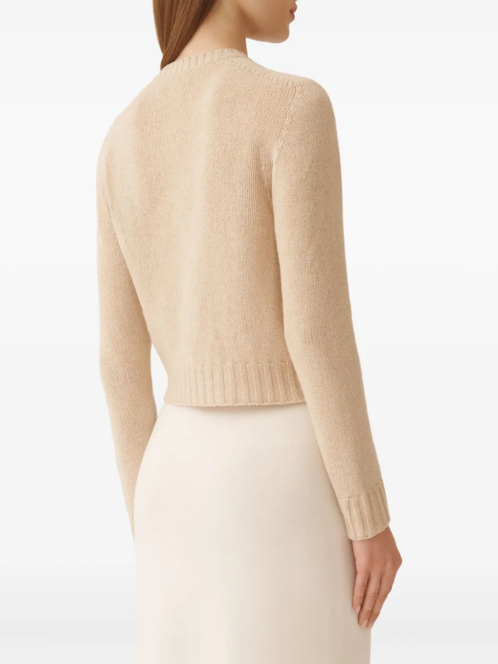 Fabiana Filippi Vest verfraaid met kristallen Beige