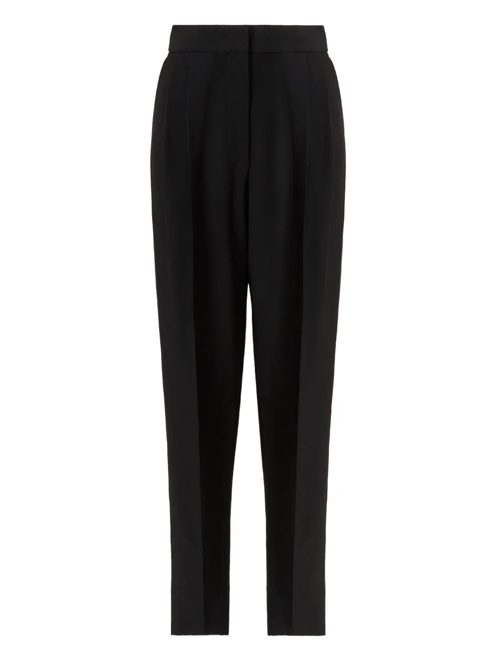 Fabiana Filippi Cady pleated high-waisted trousers Zwart