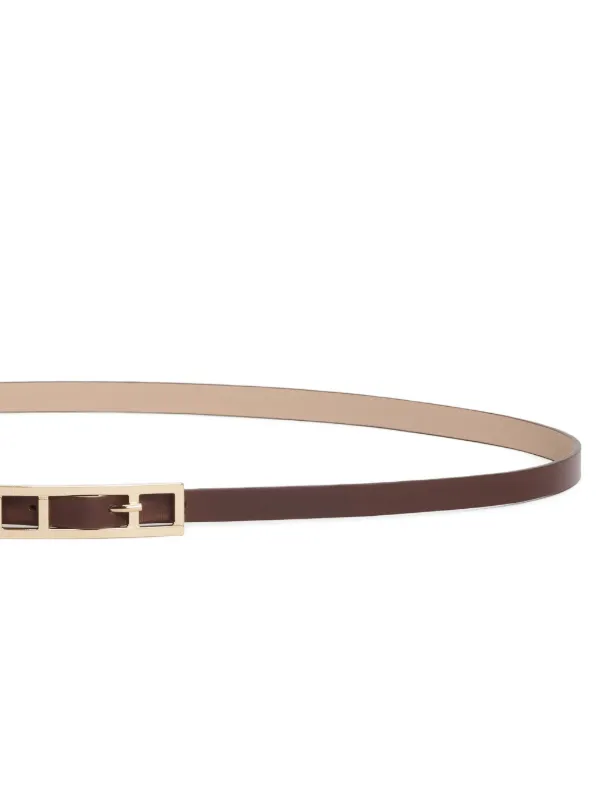 Fabiana Filippi バックル レザーベルト | ブラウン | FARFETCH JP