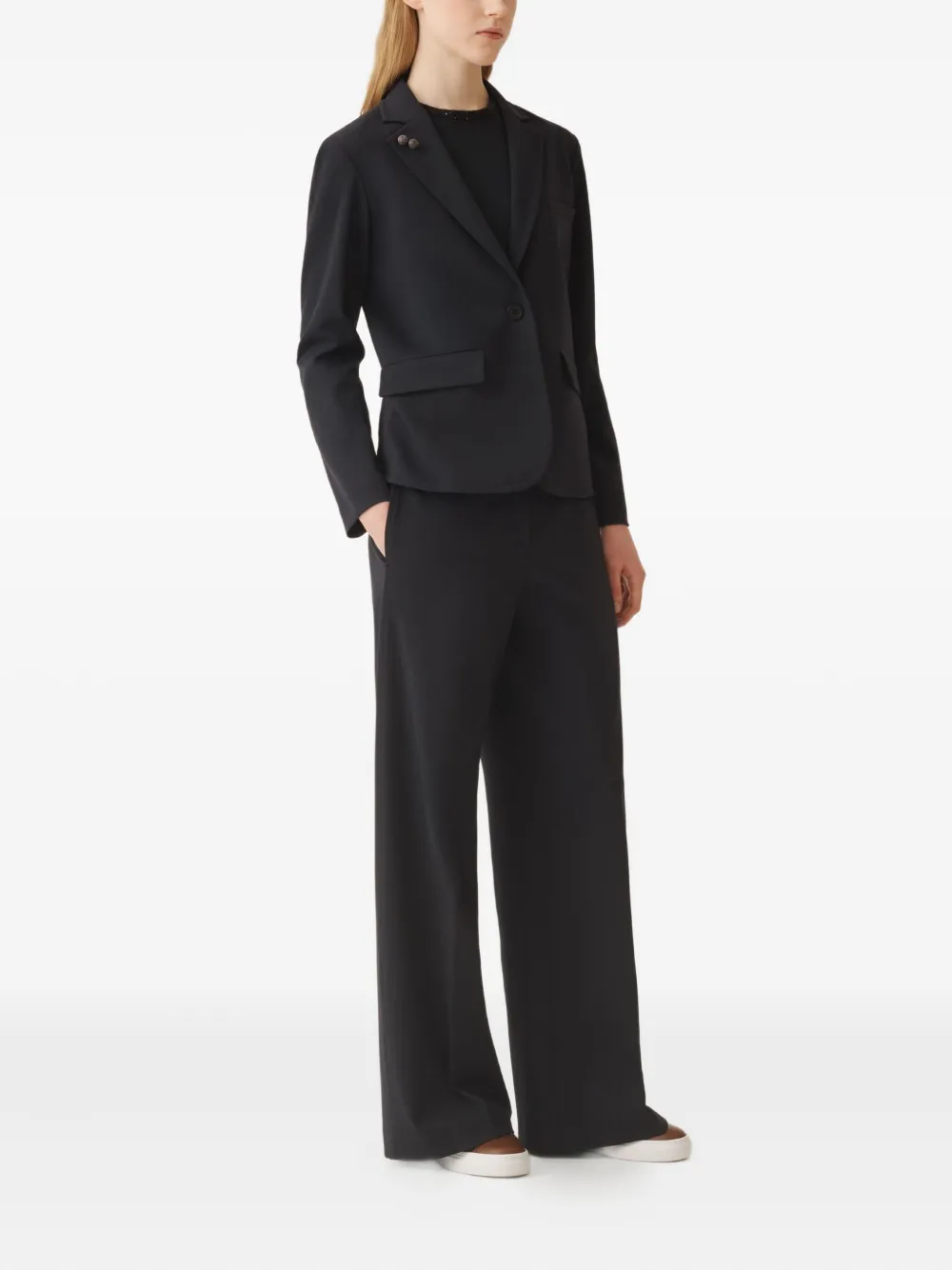 Fabiana Filippi ボタン シングルジャケット | ブルー | FARFETCH JP